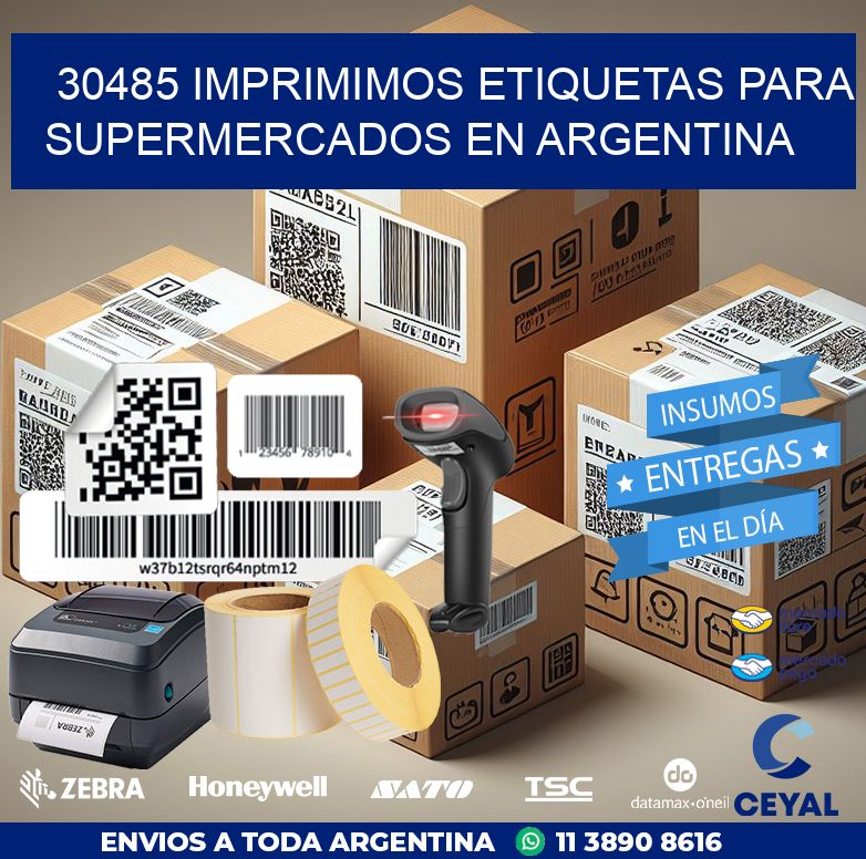 30485 IMPRIMIMOS ETIQUETAS PARA SUPERMERCADOS EN ARGENTINA