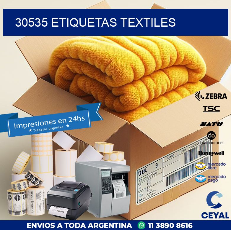 30535 ETIQUETAS TEXTILES