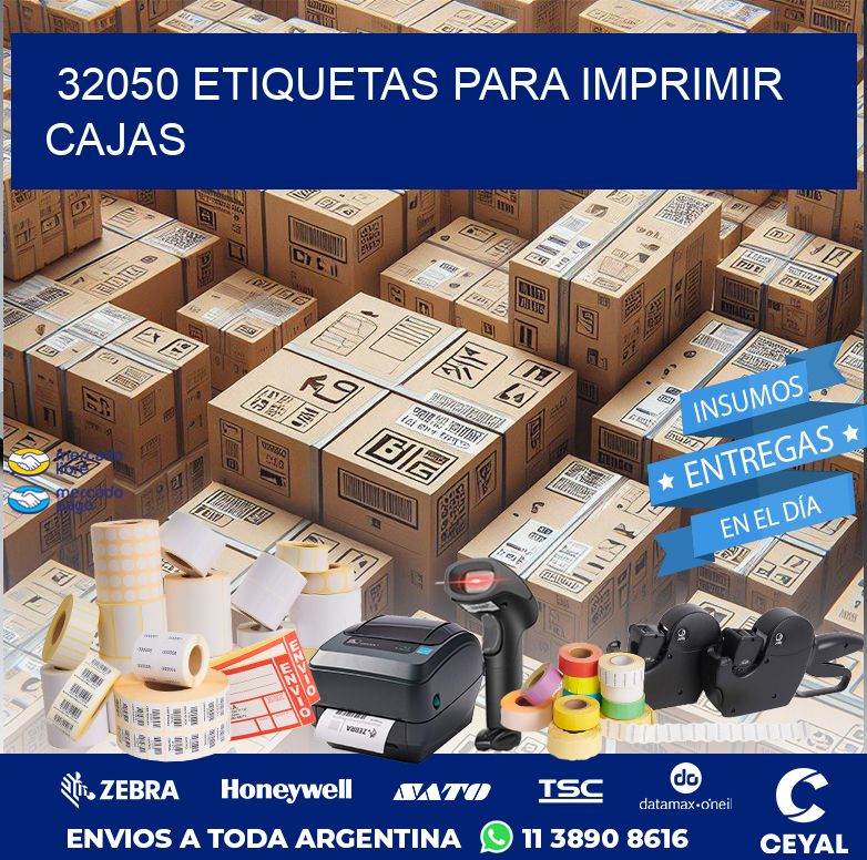 32050 ETIQUETAS PARA IMPRIMIR CAJAS