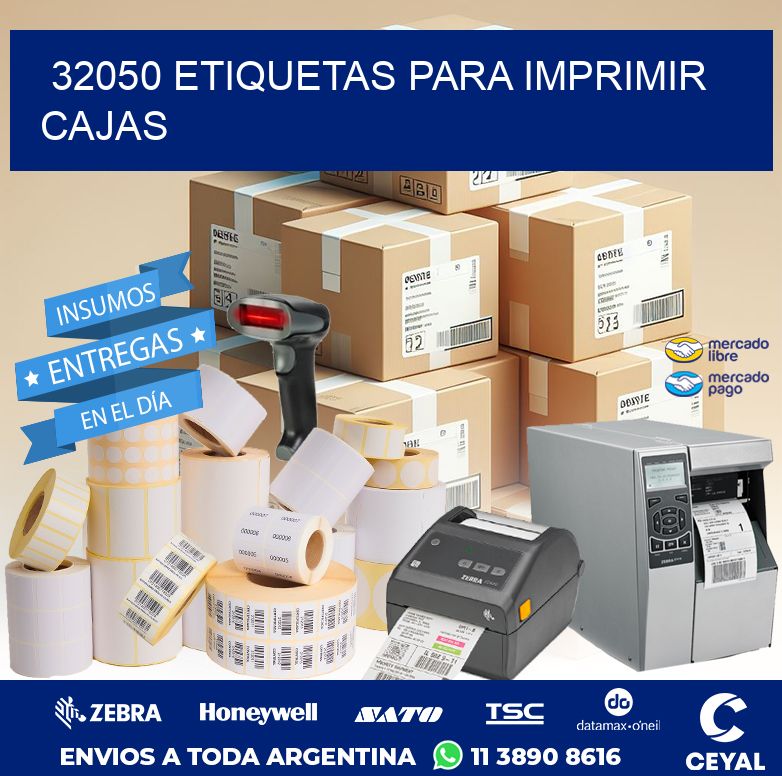 32050 ETIQUETAS PARA IMPRIMIR CAJAS