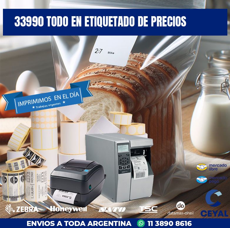 33990 TODO EN ETIQUETADO DE PRECIOS