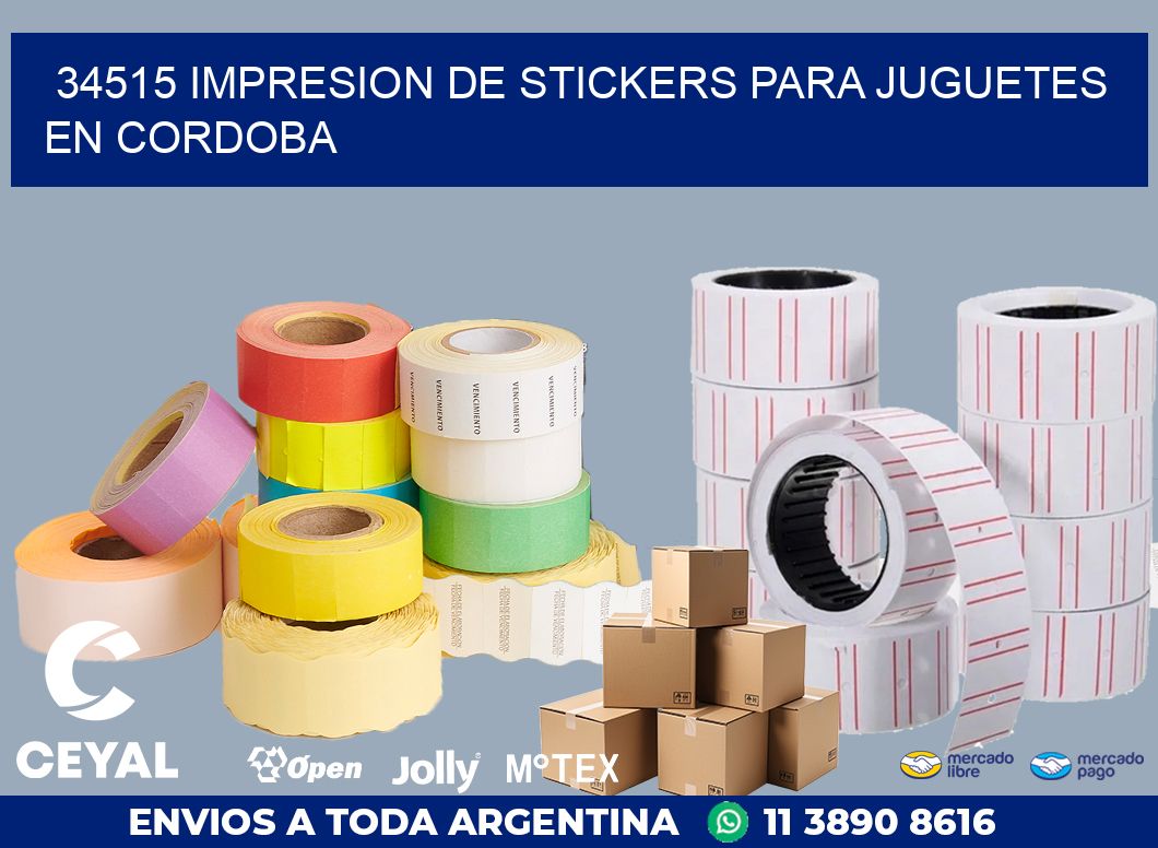 34515 IMPRESION DE STICKERS PARA JUGUETES EN CORDOBA
