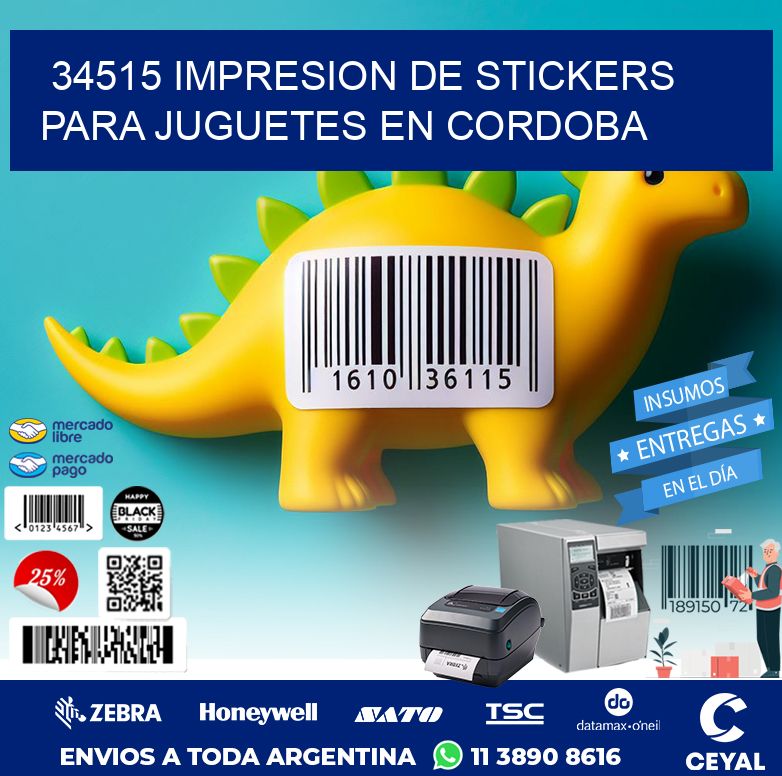 34515 IMPRESION DE STICKERS PARA JUGUETES EN CORDOBA