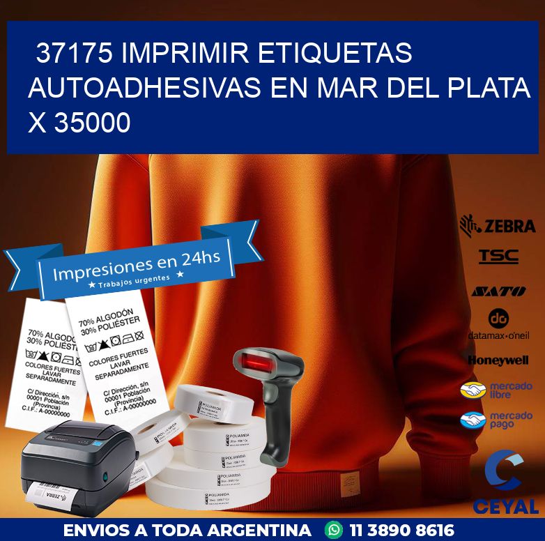 37175 IMPRIMIR ETIQUETAS AUTOADHESIVAS EN MAR DEL PLATA X 35000