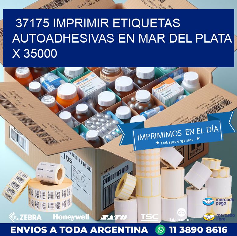 37175 IMPRIMIR ETIQUETAS AUTOADHESIVAS EN MAR DEL PLATA X 35000
