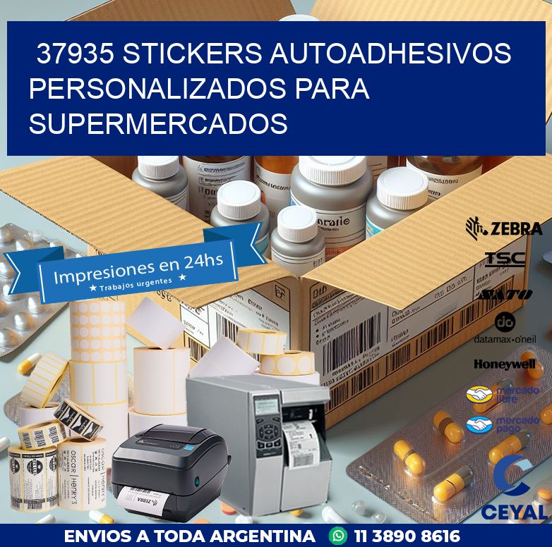 37935 STICKERS AUTOADHESIVOS PERSONALIZADOS PARA SUPERMERCADOS