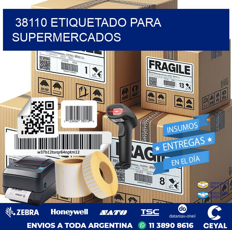 38110 ETIQUETADO PARA SUPERMERCADOS
