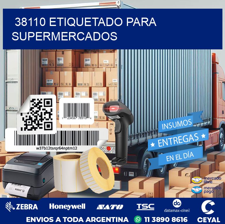 38110 ETIQUETADO PARA SUPERMERCADOS