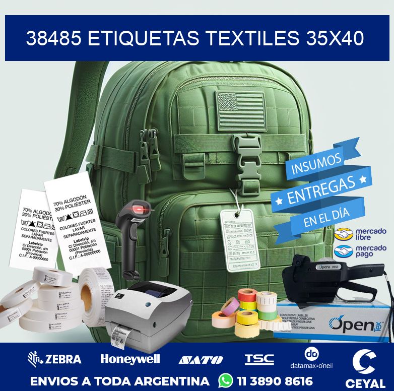 38485 ETIQUETAS TEXTILES 35X40