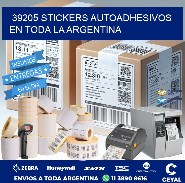 39205 STICKERS AUTOADHESIVOS EN TODA LA ARGENTINA