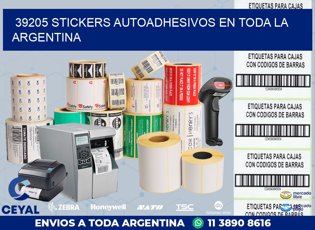 39205 STICKERS AUTOADHESIVOS EN TODA LA ARGENTINA