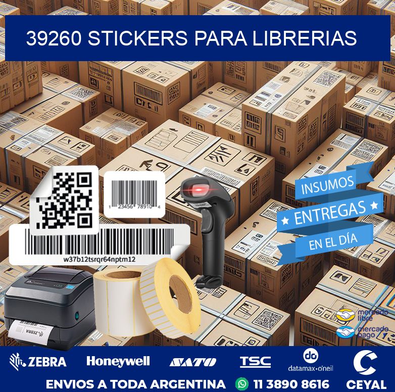 39260 STICKERS PARA LIBRERIAS