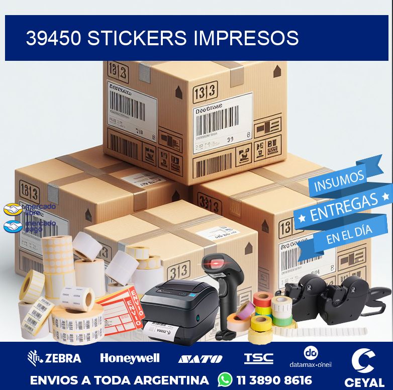 39450 STICKERS IMPRESOS