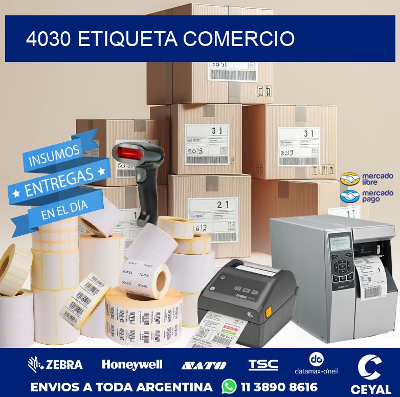 4030 ETIQUETA COMERCIO