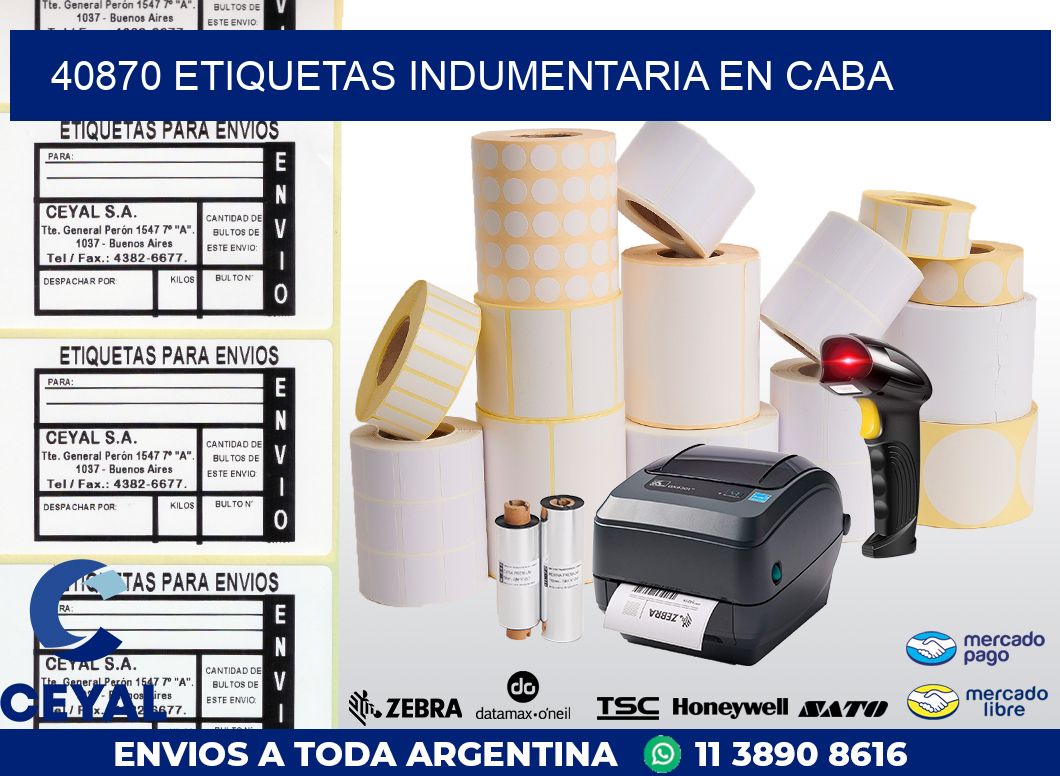40870 ETIQUETAS INDUMENTARIA EN CABA