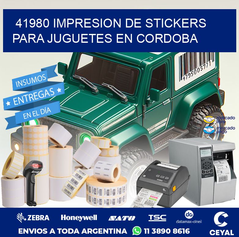 41980 IMPRESION DE STICKERS PARA JUGUETES EN CORDOBA