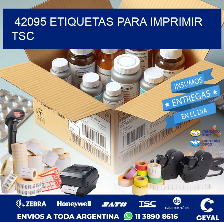42095 ETIQUETAS PARA IMPRIMIR TSC
