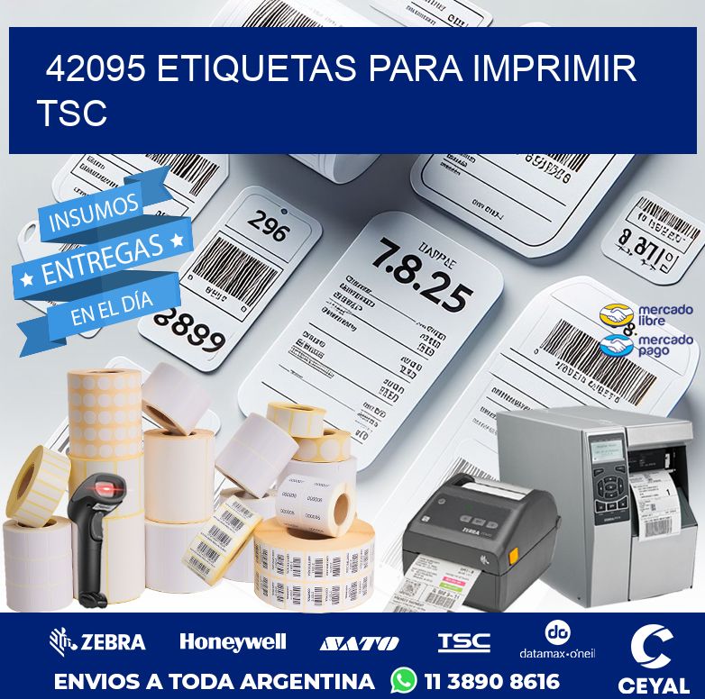 42095 ETIQUETAS PARA IMPRIMIR TSC