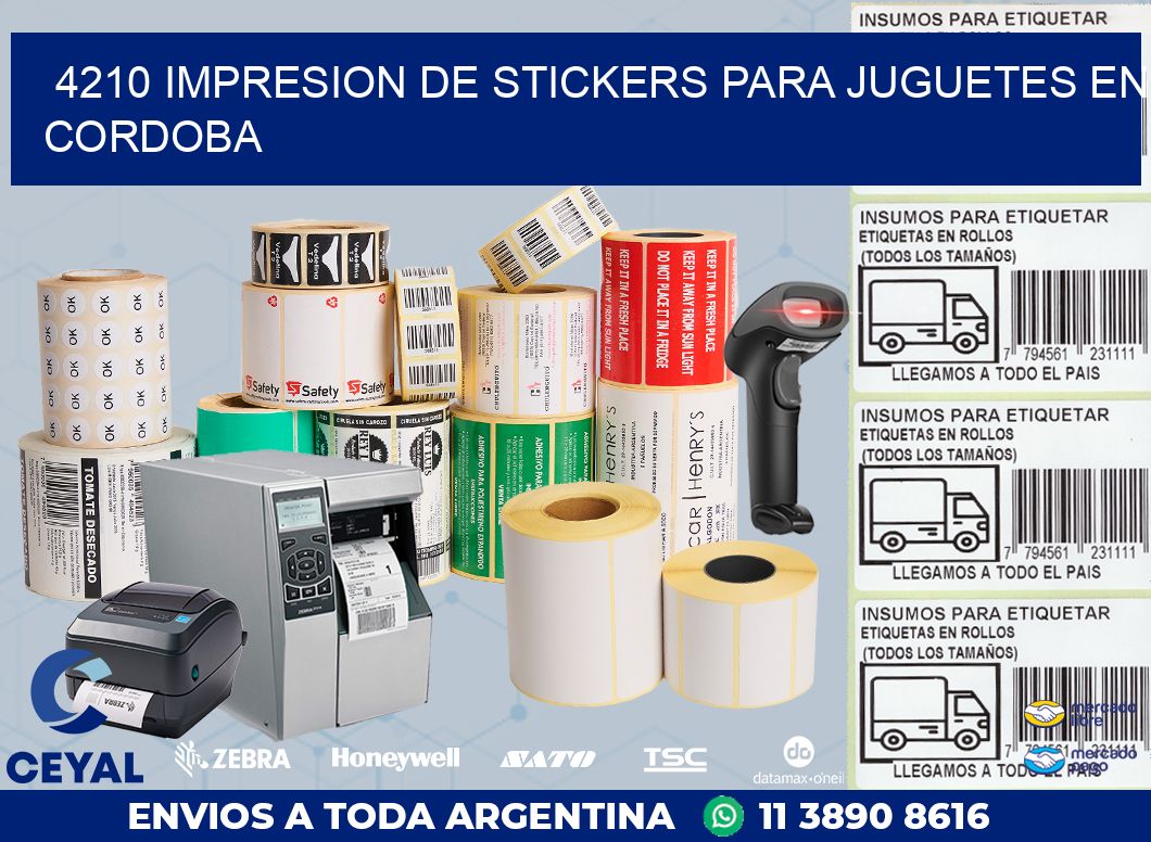 4210 IMPRESION DE STICKERS PARA JUGUETES EN CORDOBA