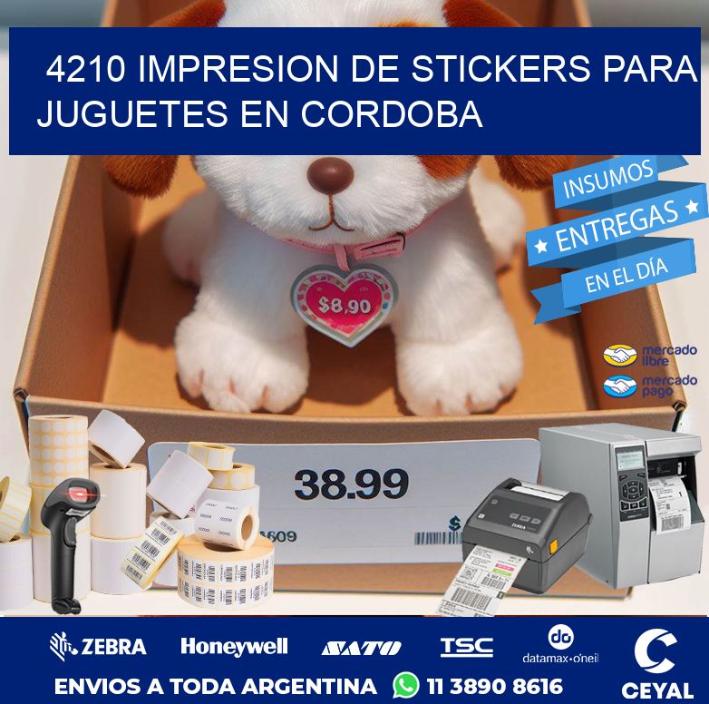 4210 IMPRESION DE STICKERS PARA JUGUETES EN CORDOBA