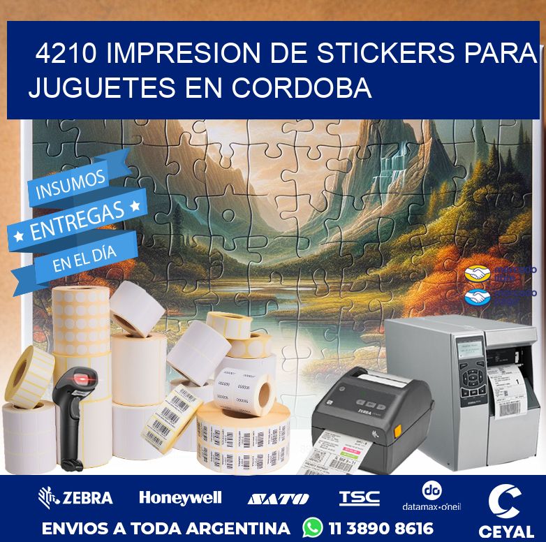 4210 IMPRESION DE STICKERS PARA JUGUETES EN CORDOBA