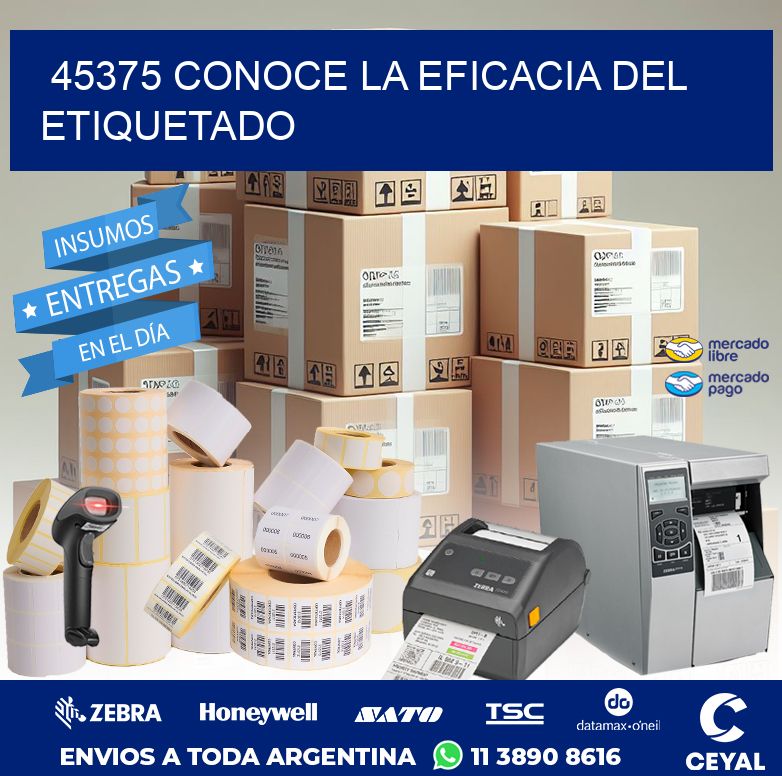 45375 CONOCE LA EFICACIA DEL ETIQUETADO
