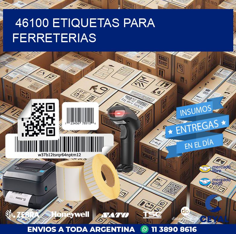46100 ETIQUETAS PARA FERRETERIAS