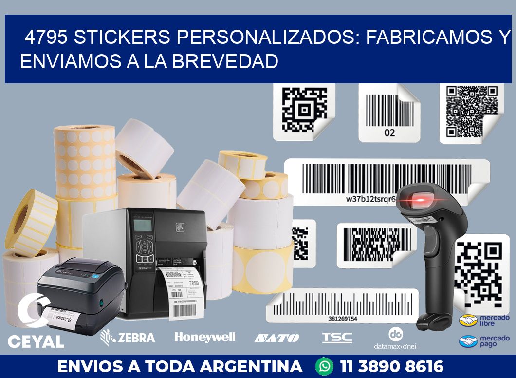 4795 STICKERS PERSONALIZADOS: FABRICAMOS Y ENVIAMOS A LA BREVEDAD