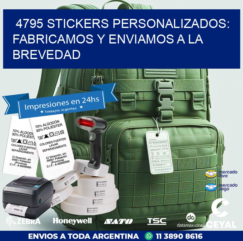4795 STICKERS PERSONALIZADOS: FABRICAMOS Y ENVIAMOS A LA BREVEDAD