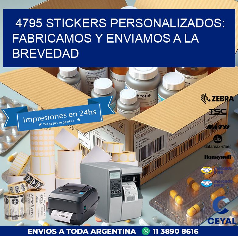 4795 STICKERS PERSONALIZADOS: FABRICAMOS Y ENVIAMOS A LA BREVEDAD