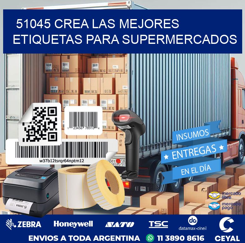51045 CREA LAS MEJORES ETIQUETAS PARA SUPERMERCADOS