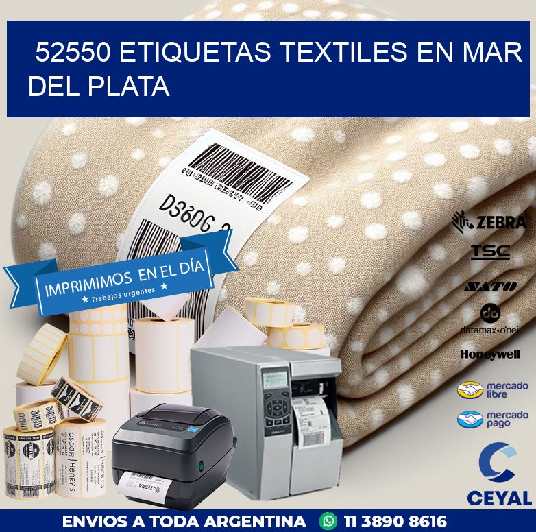 52550 ETIQUETAS TEXTILES EN MAR DEL PLATA