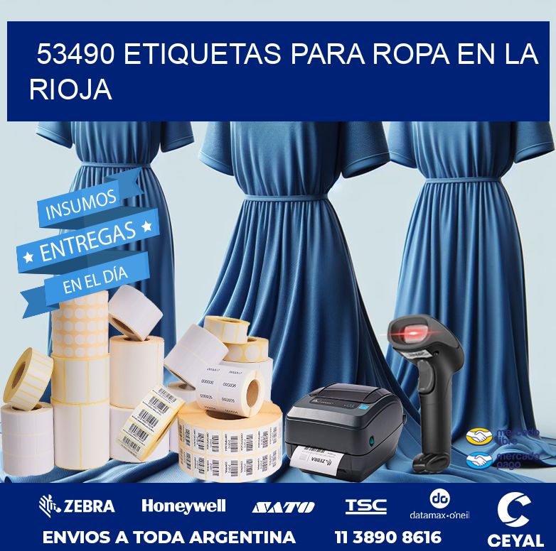 53490 ETIQUETAS PARA ROPA EN LA RIOJA