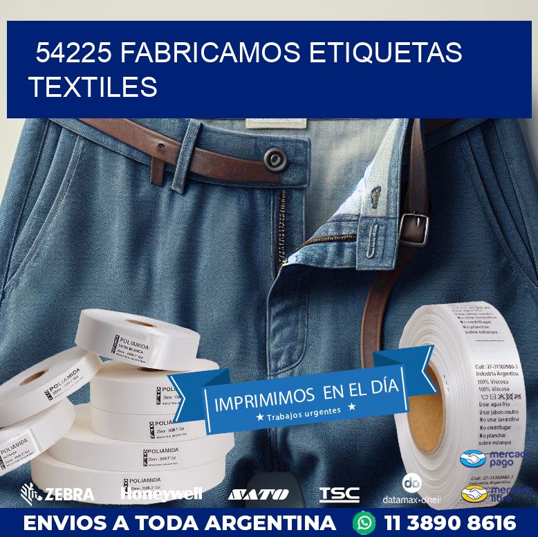 54225 FABRICAMOS ETIQUETAS TEXTILES