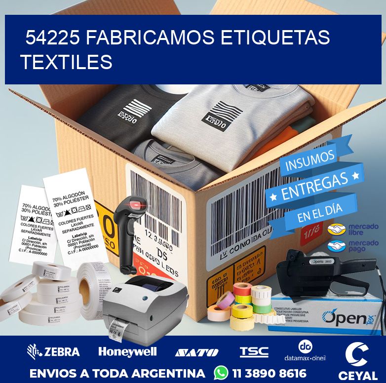 54225 FABRICAMOS ETIQUETAS TEXTILES