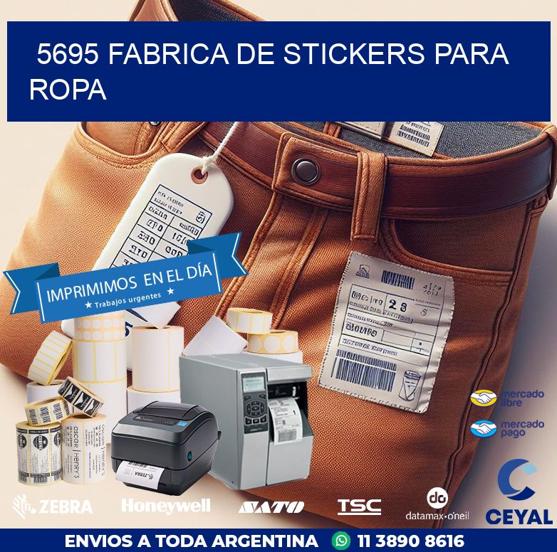 5695 FABRICA DE STICKERS PARA ROPA