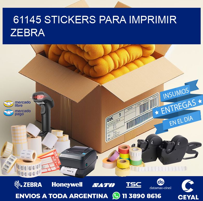 61145 STICKERS PARA IMPRIMIR ZEBRA