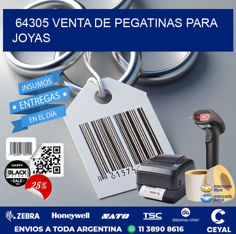 64305 VENTA DE PEGATINAS PARA JOYAS