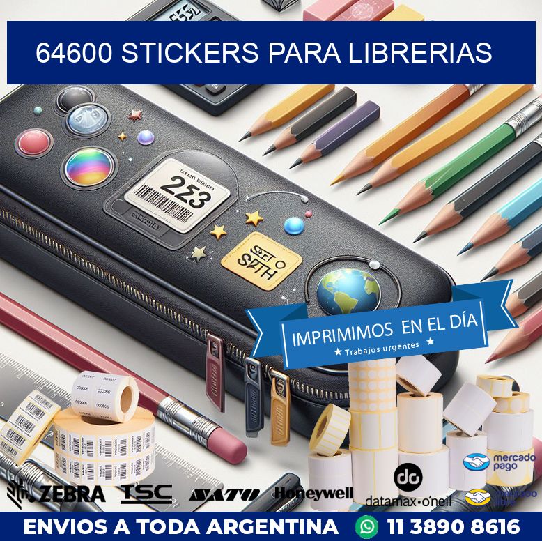 64600 STICKERS PARA LIBRERIAS