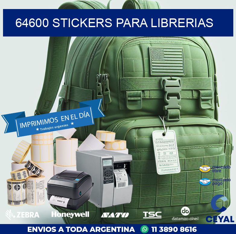 64600 STICKERS PARA LIBRERIAS
