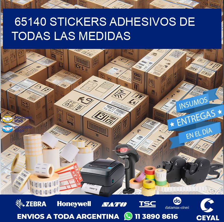 65140 STICKERS ADHESIVOS DE TODAS LAS MEDIDAS