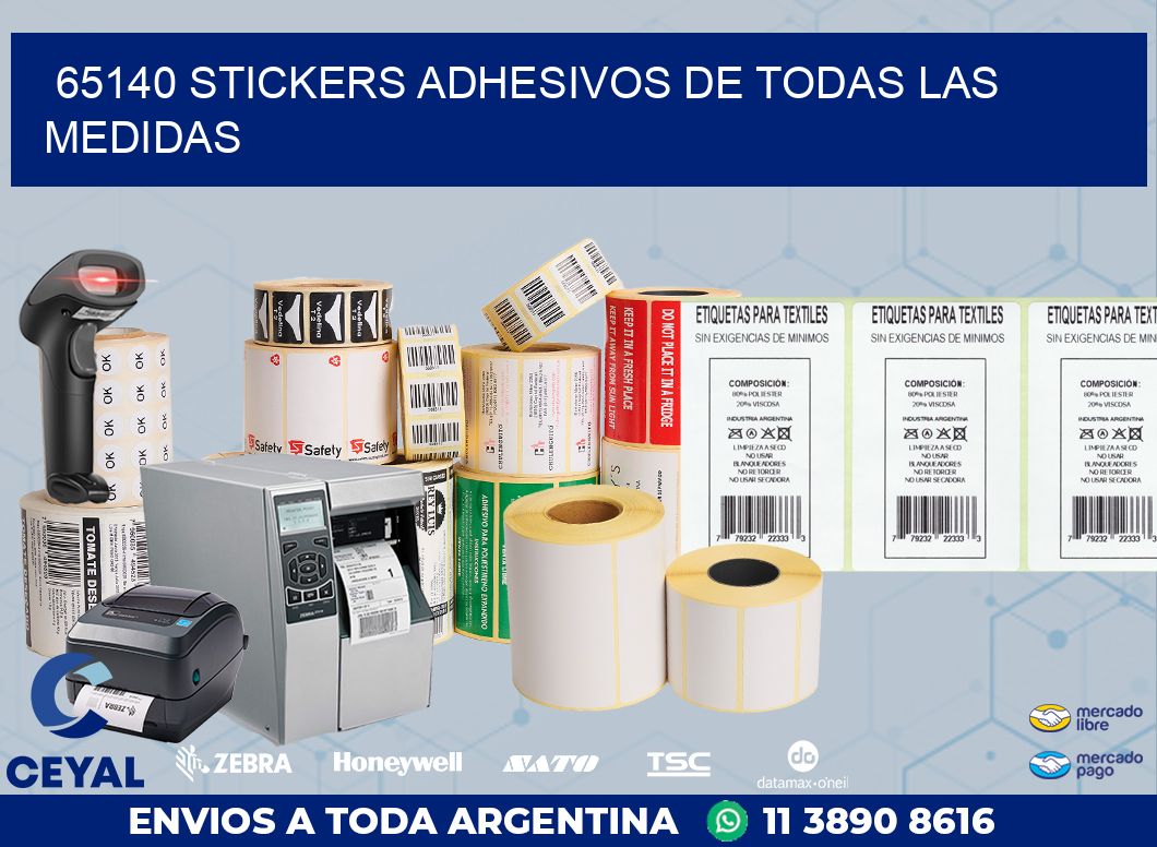 65140 STICKERS ADHESIVOS DE TODAS LAS MEDIDAS