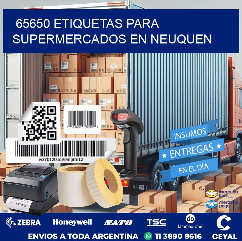 65650 ETIQUETAS PARA SUPERMERCADOS EN NEUQUEN