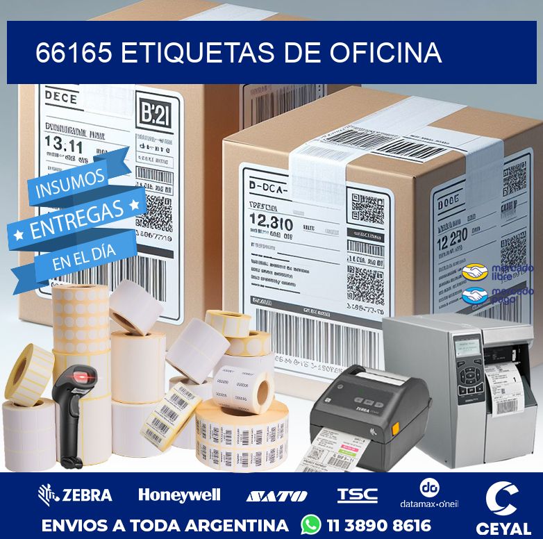 66165 ETIQUETAS DE OFICINA