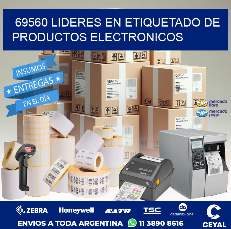 69560 LIDERES EN ETIQUETADO DE PRODUCTOS ELECTRONICOS