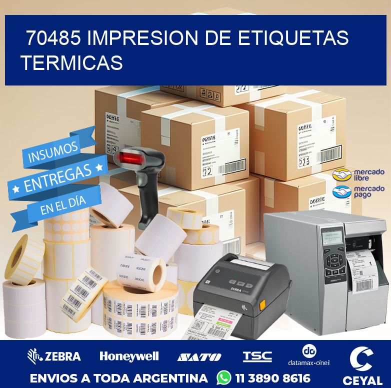 70485 IMPRESION DE ETIQUETAS TERMICAS
