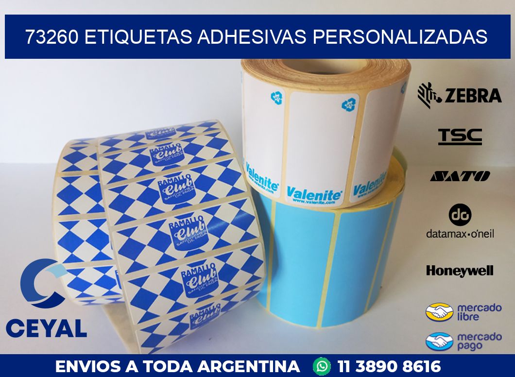 73260 ETIQUETAS ADHESIVAS PERSONALIZADAS