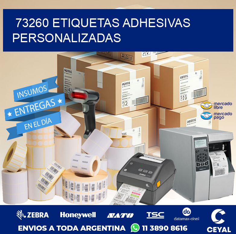 73260 ETIQUETAS ADHESIVAS PERSONALIZADAS