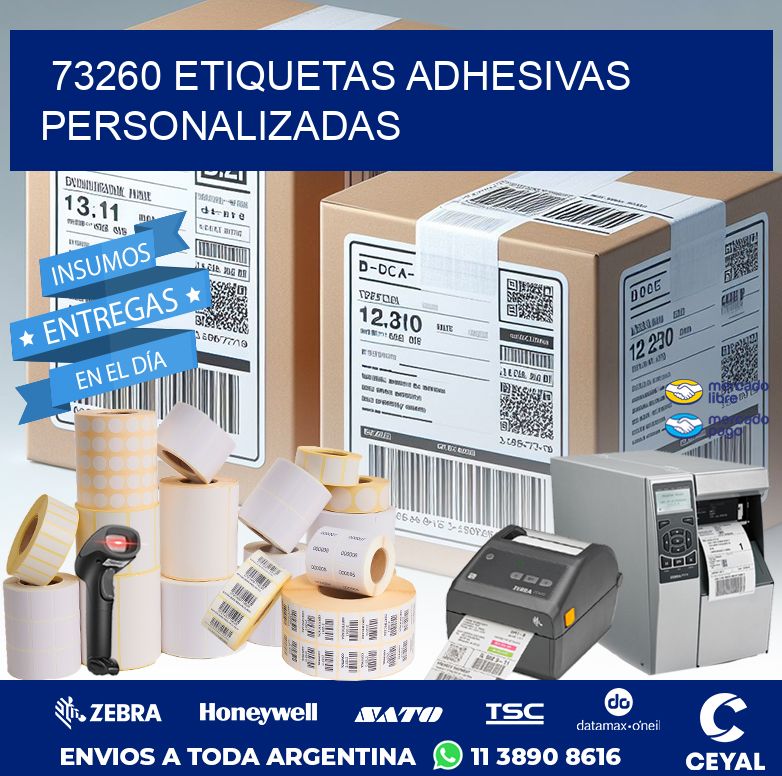 73260 ETIQUETAS ADHESIVAS PERSONALIZADAS