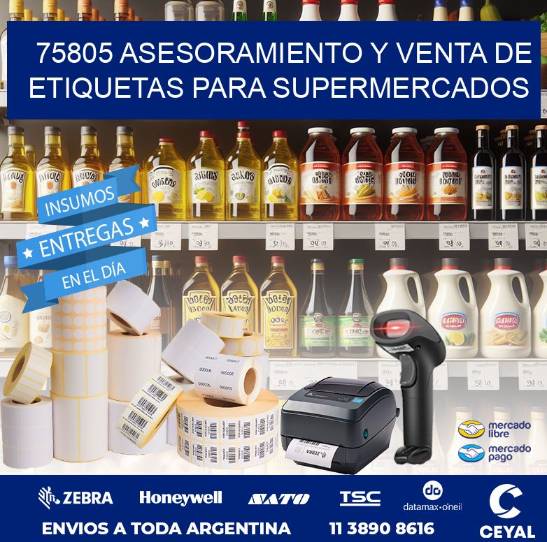 75805 ASESORAMIENTO Y VENTA DE ETIQUETAS PARA SUPERMERCADOS